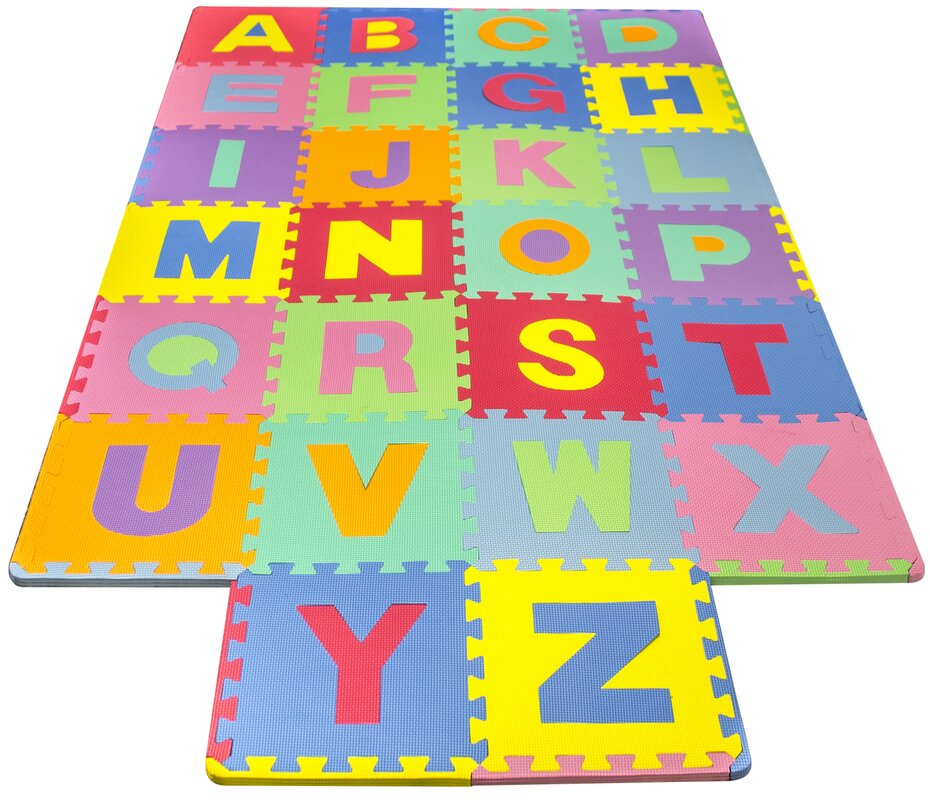 Matney Foam Alphabet Puzzle Floor Mat & Reviews | Wayfair.ca